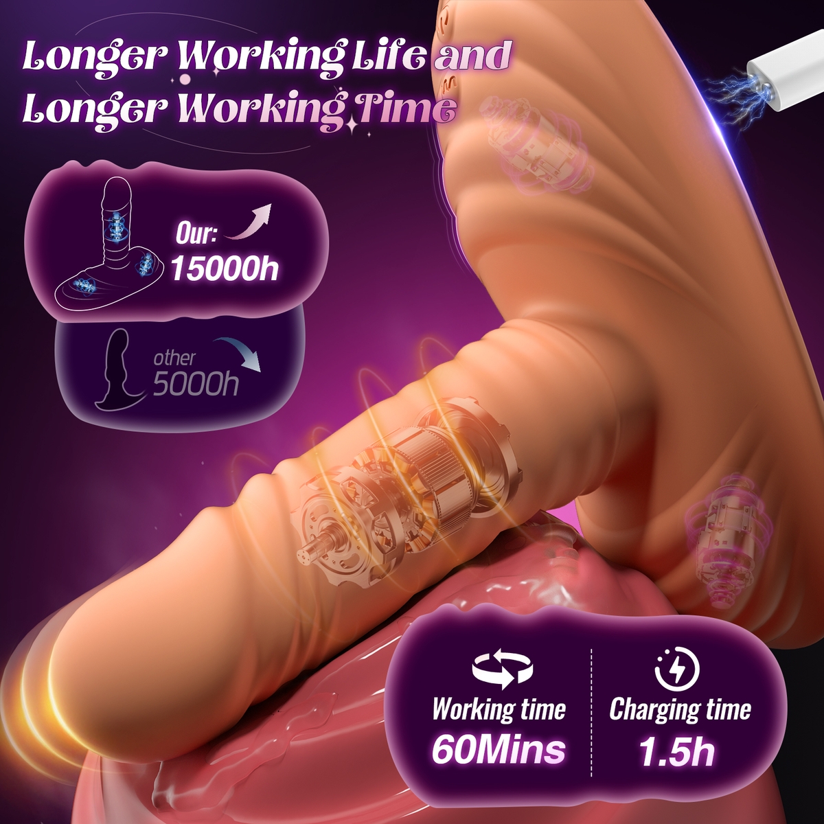 Aiersha Glide Vibe Skin: Multi-Functional Prostate Massager