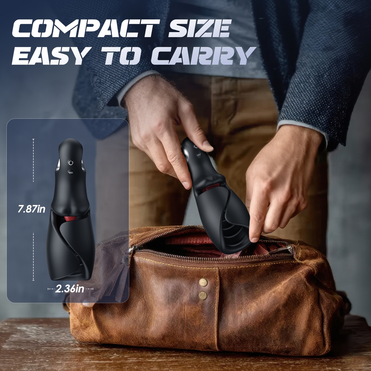 Aiersha Vibe Nimbus Male Masturbator: Male Sex Massage Training Device