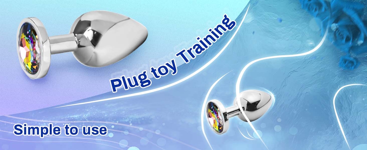 Aiersha Cristal Spire: Metal Anal Plug Three-Piece Set