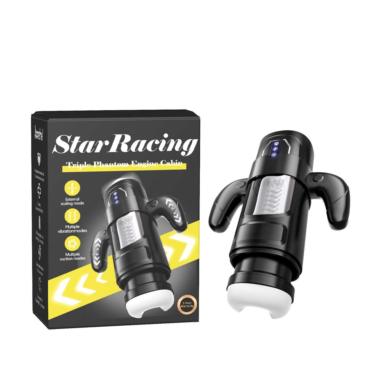 Aiersha Star Racing Masturbator: Triple Phantom Engine Cabin