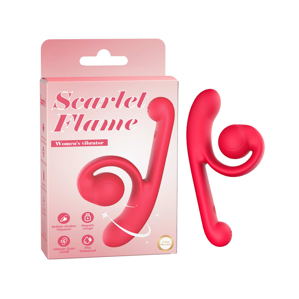 Aiersha Scarlet Flame Vibrator: Ihr intelligenter Genuss-Begleiter mit Teleskop-Funktion