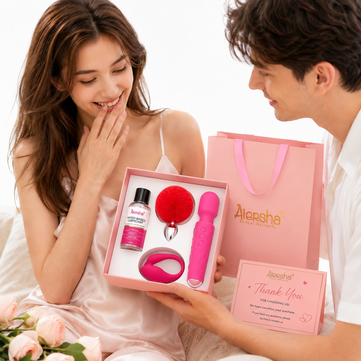 Aiersha Her Secret Gift Box - The Exclusive Box for Sensual Discovery