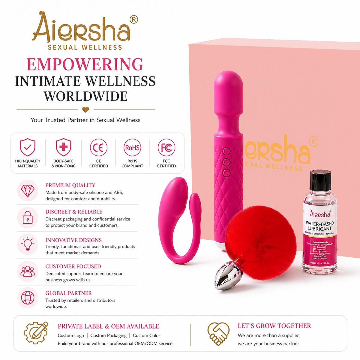 Aiersha Her Secret Gift Box - The Exclusive Box for Sensual Discovery