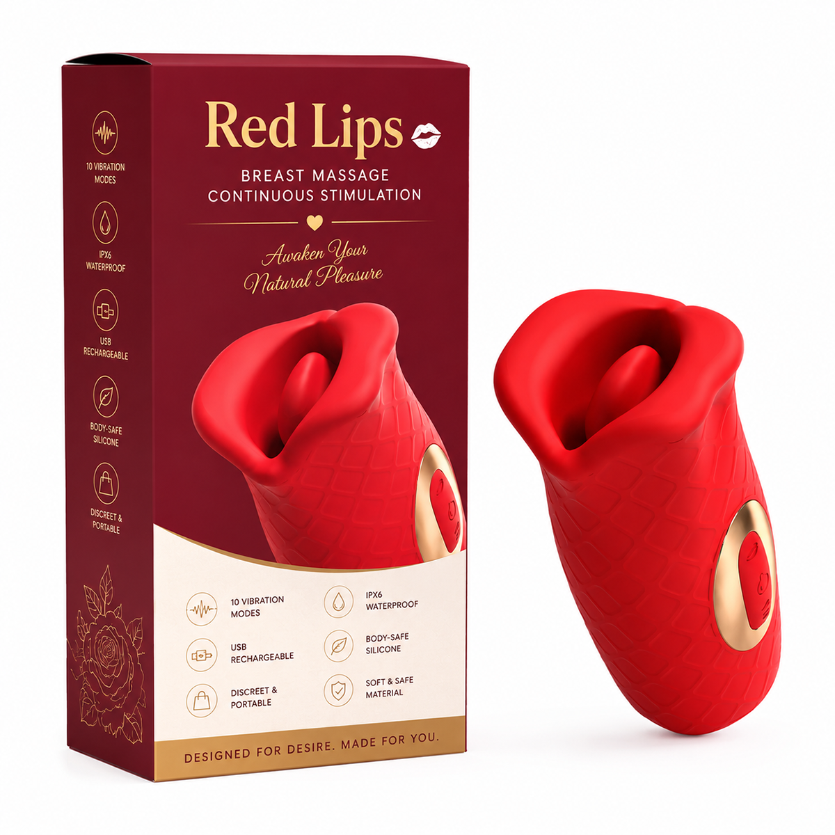 Aiersha Red Lips: Der ultimative Bruststimulator für sinnliche Entdeckung