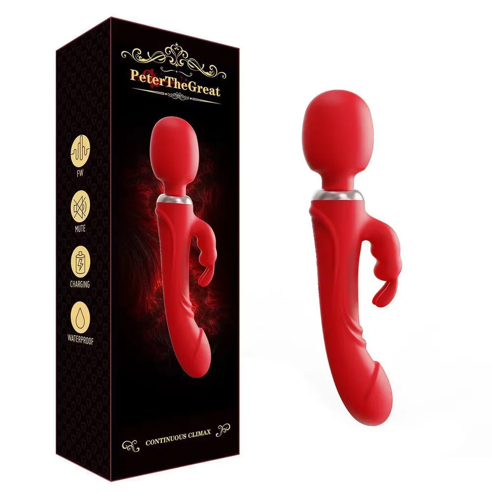 Rabbit Wand Dildo Vibrator