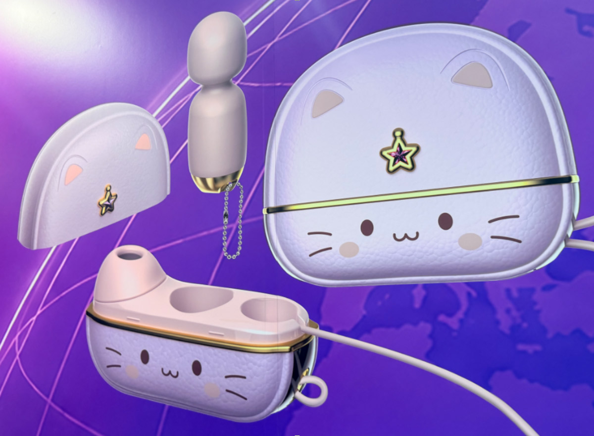 Character-led product presentation illustrates the rise of IP, storytelling and younger visual language.