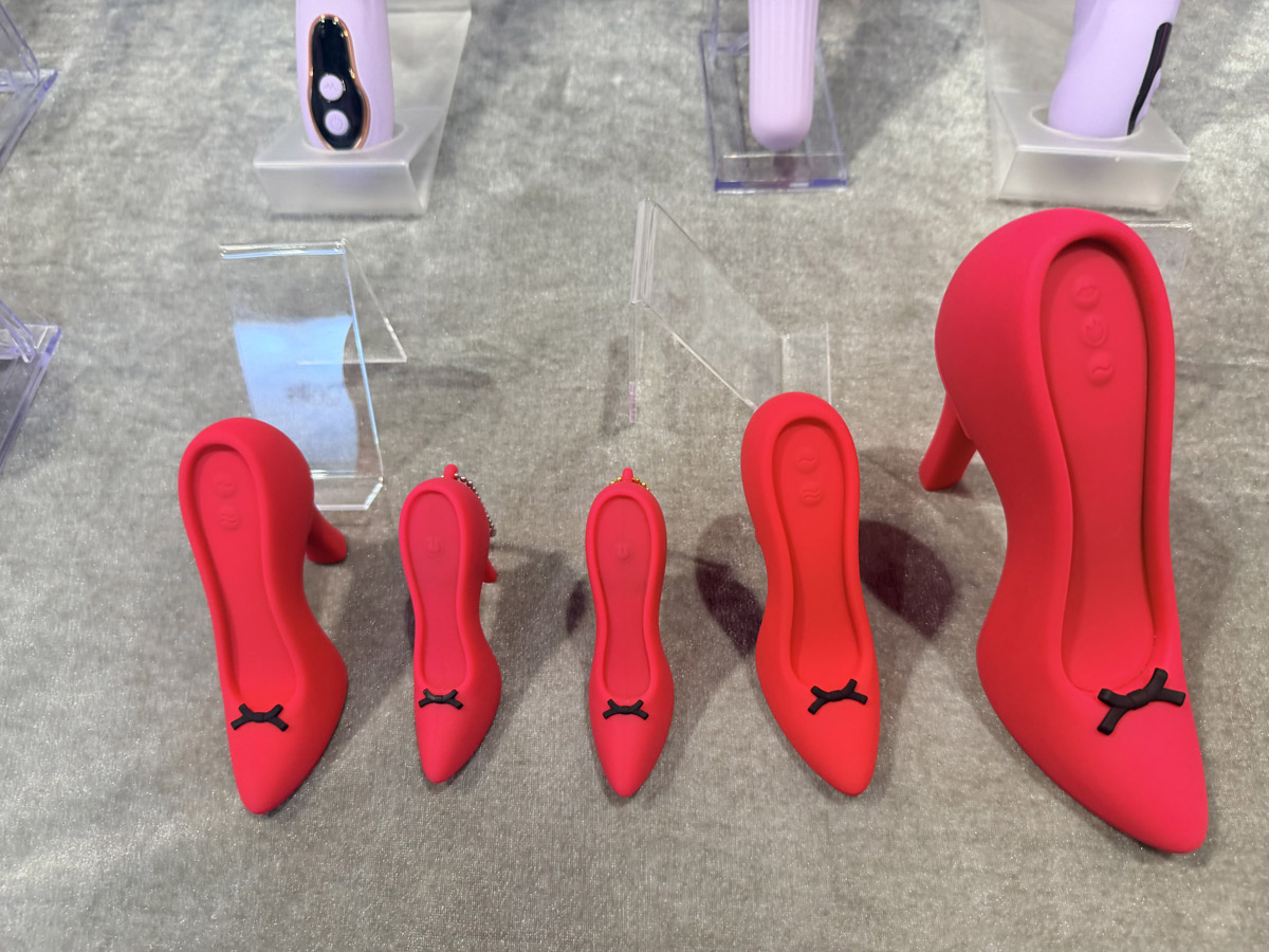 A product family displayed at the show demonstrates differentiation through shape, scale and mechanism