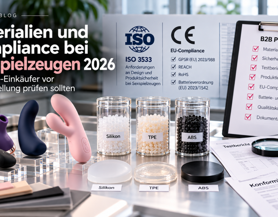 Sexspielzeug: Materialien & Compliance 2026 – Was B2B-Einkäufer prüfen sollten